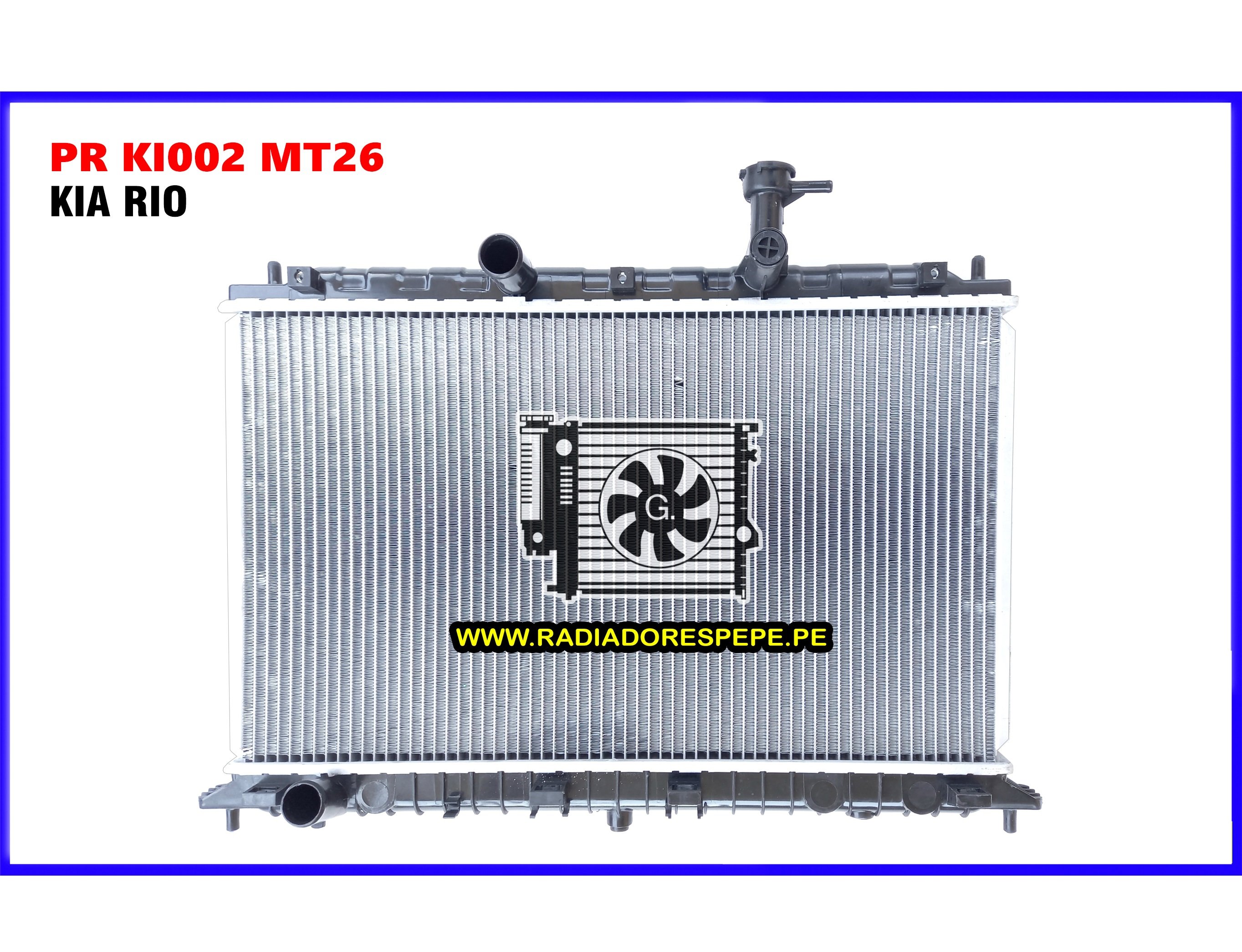 Radiador Kia Rio
