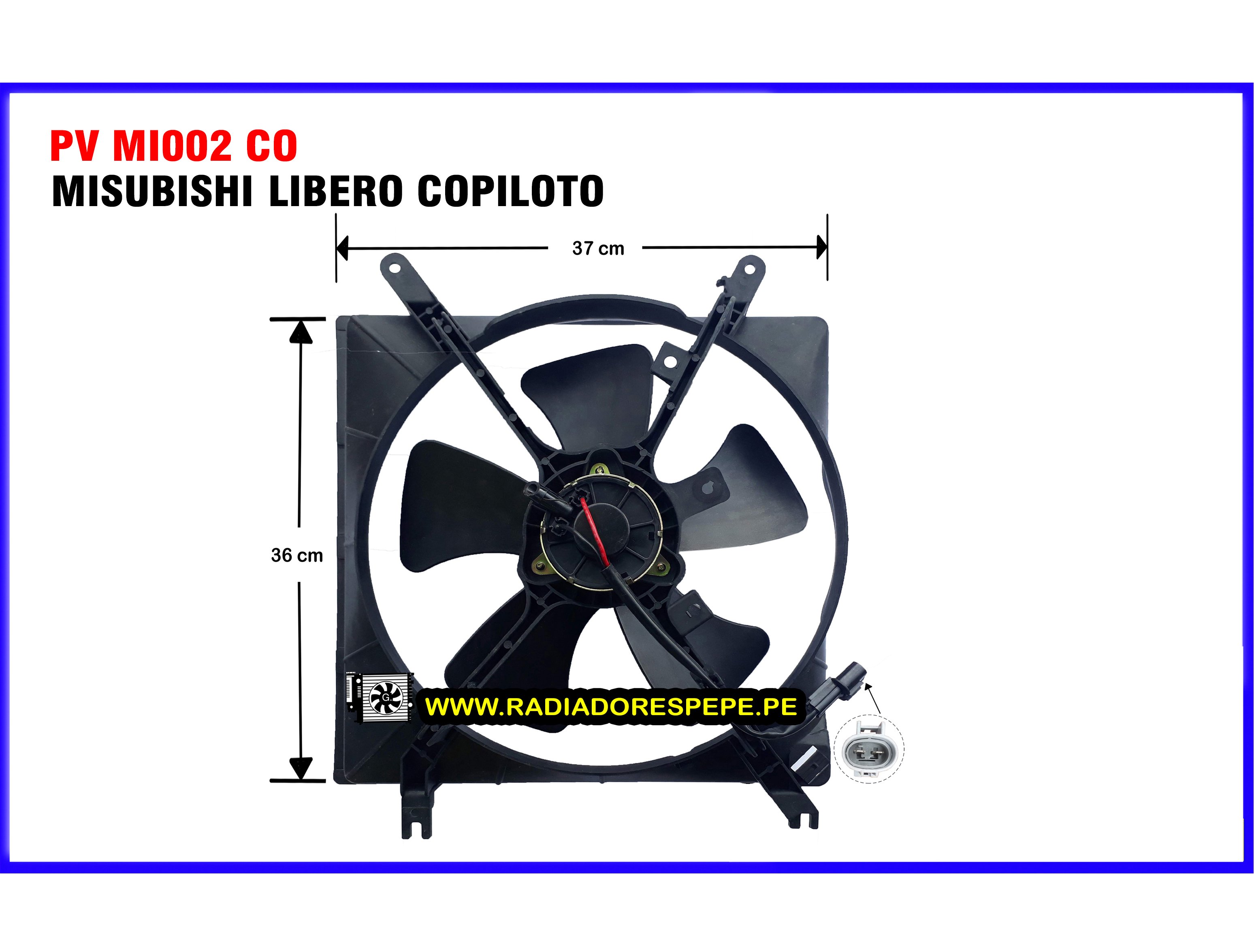 Ventilador Mitsubishi Lancer Libero